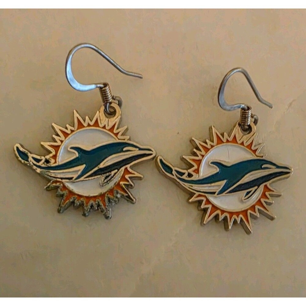 Miami Dolphins Earrings